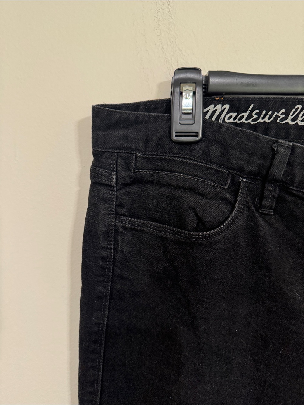 Madewell Skinny Skinny Ankle Jeans in Black size 30 - Picture 6 of 13